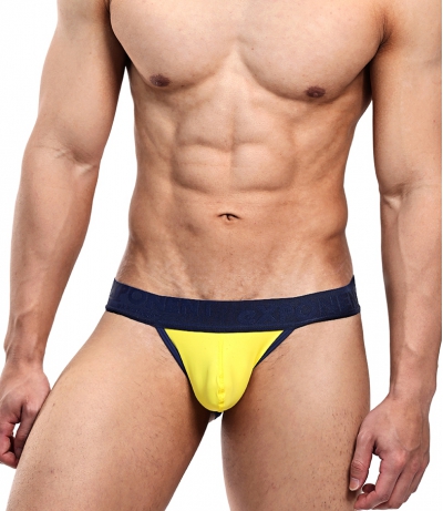 DYNA Smooth CONTRAST High-cut Brief (Yellow)