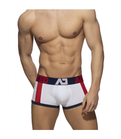 【預購商品】SPORTS PADDED TRUNK 四角內褲 (白色)(圖)