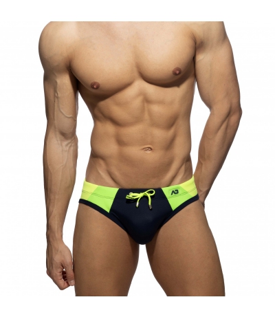 FLASH AD SWIM BRIEF 三角泳褲 (海军藍)(圖)