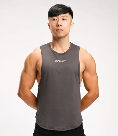 Actiflex2.0 Super stretchy Charge Tank Top (Iron Grey)