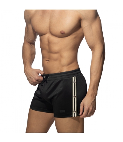 NEXUS BUTTON SHORTS (Black)