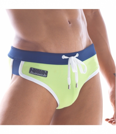 [ M2W ] Green Split Swim Brief 三角泳褲 cover