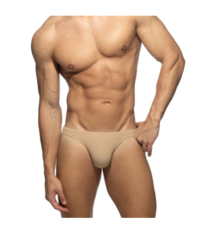 【PRE-ORDER】BASIC RIB SWIM BIKINI BRIEF (Nude)