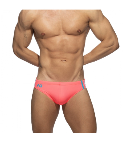 【預購商品】LOW CUT SPORTS TRUNK 三角泳褲 (螢光粉)(圖)