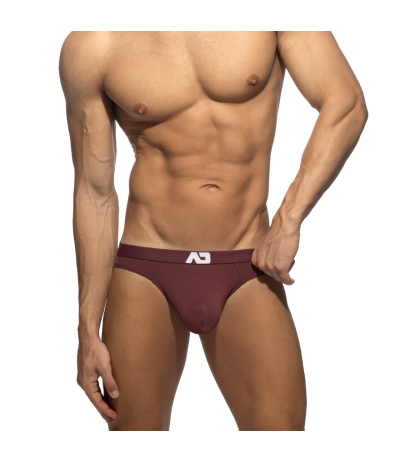 【預購商品】BAMBOO SKIN LAYER BIKINI BRIEF 三角內褲 (石榴紅)(圖)